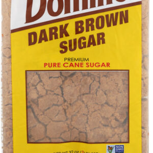 DOMINO: Sugar Dark Brown, 2 LB