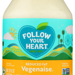 FOLLOW YOUR HEART: Vegenaise Dressing & Sandwich Spread Reduced Fat, 32 oz