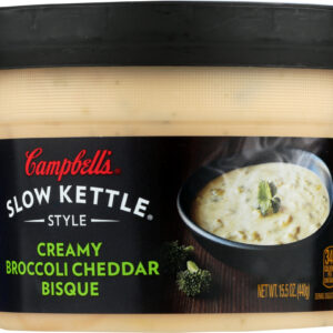 CAMPBELLS: Creamy Broccoli Cheddar Bisque, 15.5 oz