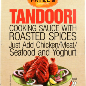 PATEL: Sauce Tandoori With Roasted Spicy, 3.53 oz