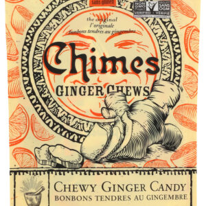 CHIMES: Ginger Chew Orange, 3.5 OZ