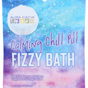 AURA CACIA: Calming Chill Pill Fizzy Bath, 2.5 oz
