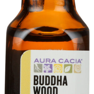 AURA CACIA: Buddha Wood Essential Oil, 0.5 oz
