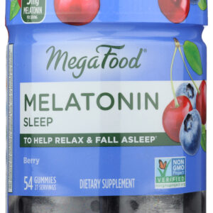 MEGAFOOD: Melatonin Berry Good Sleep Gummies, 54 pc