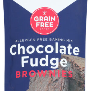GRAIN FREE BAKER: Mix Brownie Choc Fudge, 13 OZ