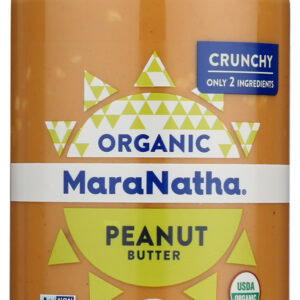 MARANATHA: Organic Roasted Peanut Butter Hint of Sea Salt Crunchy, 16 oz