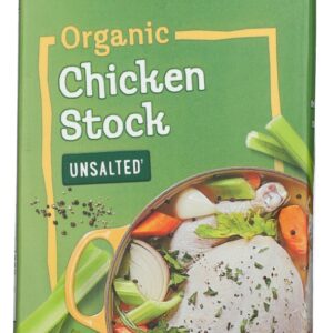 PACIFIC FOODS: Organic Unsalted Chicken Stock, 32 oz