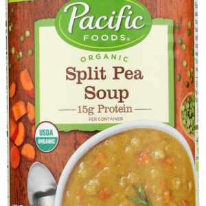 PACIFIC FOODS: Soup Split Pea Org, 16.5 OZ