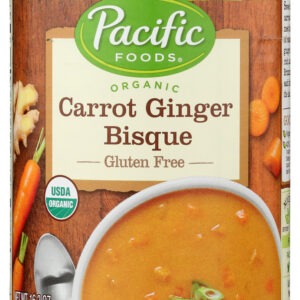 PACIFIC FOODS: Soup Cart Ging Bisqe Org, 16.3 OZ