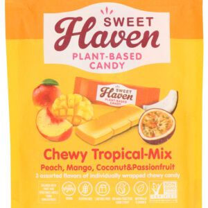 SWEET HAVEN: Candy Chewy Trpcal Pouch, 4.44 oz