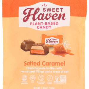 SWEET HAVEN: Choc Caramel Pouch, 3.8 oz