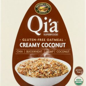 QIA: Creamy Coconut Oatmeal, 8 oz