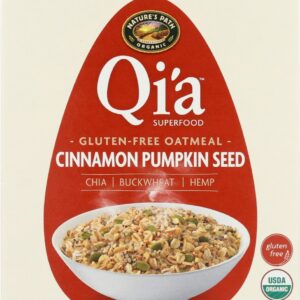 QIA: Cinnamon Pumpkin Seeds Oatmeal, 8 oz