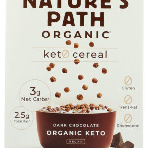 NATURES PATH: Dark Chocolate Keto Cereal, 9 oz