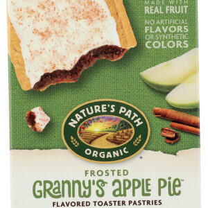 NATURE'S PATH: Organic Frosted Toaster Pastries Grannys Apple Pie, 11 oz