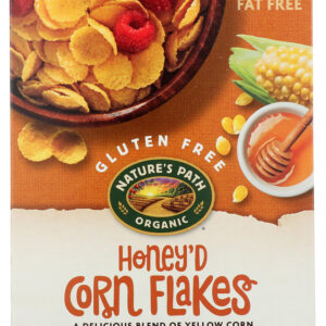 NATURES PATH: Organic Honey'D Corn Flakes Cereal, 10.6 oz