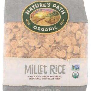 NATURES PATH: Millet Rice Flakes Cereal, 32 oz