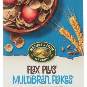 NATURE'S PATH: Organic Flax Plus Multibran Flakes Cereal, 13.25 oz