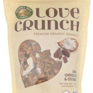NATURES PATH: Love Crunch Premium Organic Granola Dark Chocolate Macaroon, 11.5 Oz