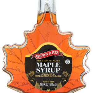 BERNARD: Premium Quality Maple Syrup, 16.9 fo