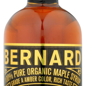 BERNARD: Pure Organic Maple Syrup, 6.7 fo
