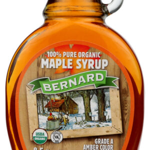 BERNARD: Pure Organic Maple Syrup, 8.5 fo