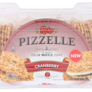 REKO: Cookie Pizzelle Cranberry, 7 oz