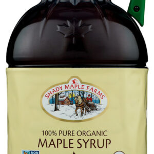 SHADY MAPLE FARMS: Organic Maple Syrup Grade A, 32 oz