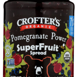 CROFTERS: Organic Pomegranate Power Superfruit Spread, 16.5 oz