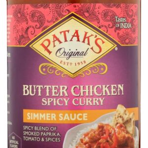 PATAKS: Sauce Spicy Butter Chicken, 15 oz