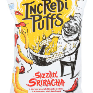 THE SNACK BRIGADE: Sizzlin Sriracha Incredipuffs, 6 oz
