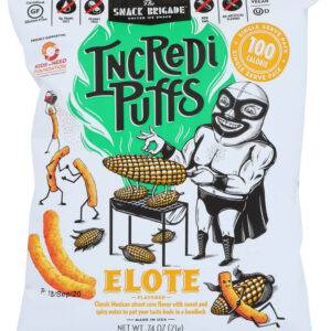 THE SNACK BRIGADE: Incredipuffs Elote, 0.74 oz