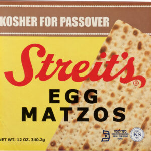STREITS: Vintage Egg Matzo, 12 oz