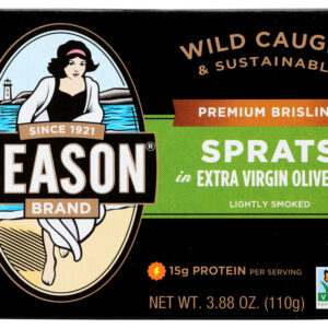 SEASON: Sprats in Olive Oil, 3.75 Oz