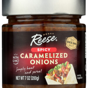 REESE: Spicy Caramelized Onions, 7 oz