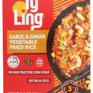 TY LING: Garlic and Ginger Vegetable Fried Rice, 9.9 oz