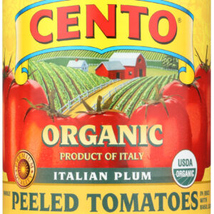 CENTO: Organic Italian Whole Peeled Tomatoes, 28 oz
