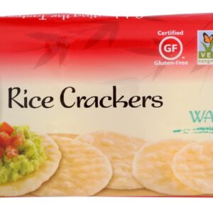 KA ME: Wasabi Rice Crackers Gluten Free, 3.5 oz