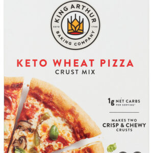 KING ARTHUR: Keto Wheat Pizza Crust Mix, 10.25 oz