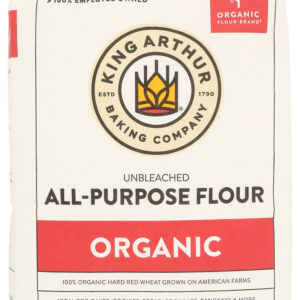 KING ARTHUR FLOUR: Organic Unbleached All Purpose Flour, 5 lbs
