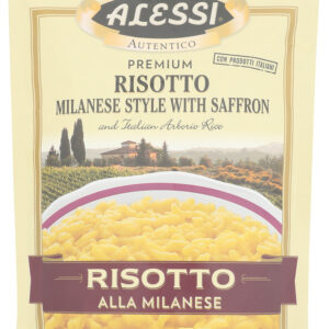 ALESSI: Risotto Alla Milanese Style With Saffron, 8 oz