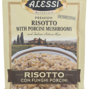 ALESSI: Risotto With Porcini Mushrooms, 8 oz