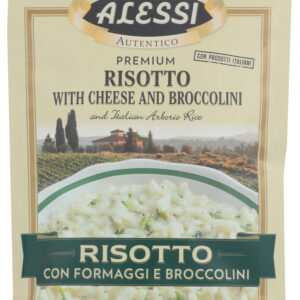 ALESSI: Risotto with Cheese and Broccolini, 6.5 oz