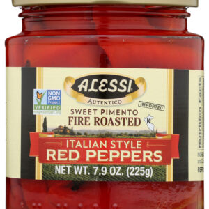 ALESSI: Fire Roasted Italian Style Peppers, 7 oz