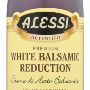 ALESSI: Raspberry White Balsamic Reduction Vinegar, 8.5 oz