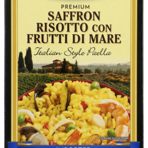 ALESSI: Saffron Risotto Con Frutti Di Mare, 17 oz