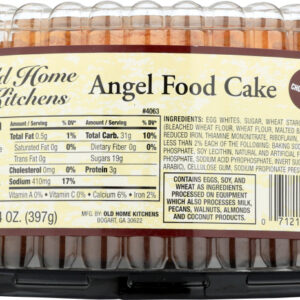 OLD HOME KITCHENS: Angel Food Cake, 14 oz