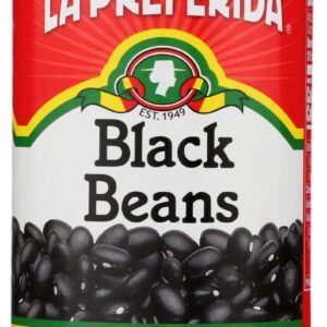 LA PREFERIDA: Bean Black Canned, 15 oz