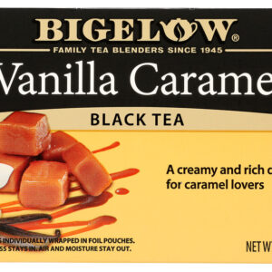 BIGELOW: Vanilla Caramel Black Tea 20 Bags, 1.82 oz