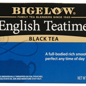 BIGELOW: English Teatime Black Tea 20 Bags, 1.5 oz